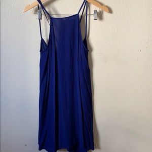 Blue summer dress